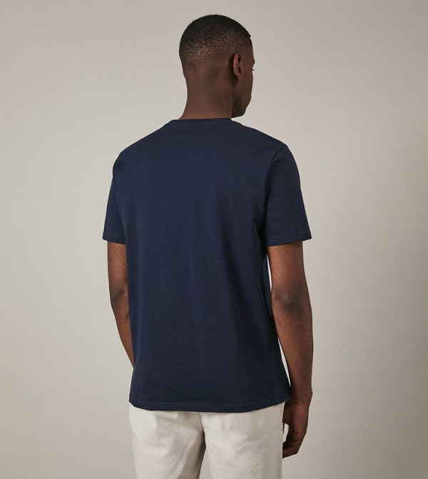 Maine  - Navy Casual T-Shirts