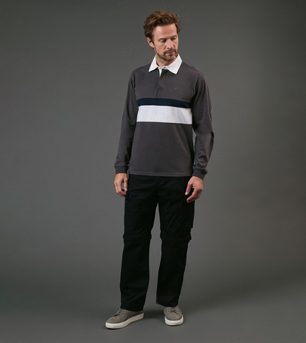 Maine Maine - Black Casual Pants