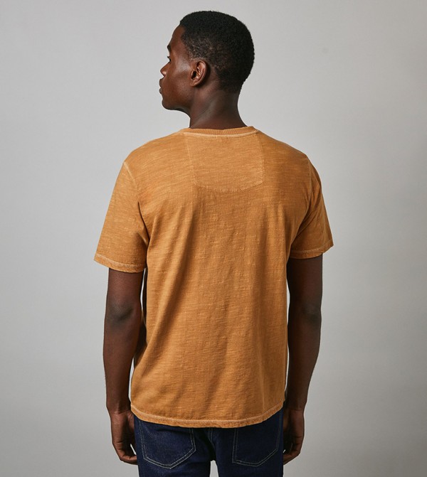 دبنهامز دبنهامز - بني  Round Neck T-Shirts