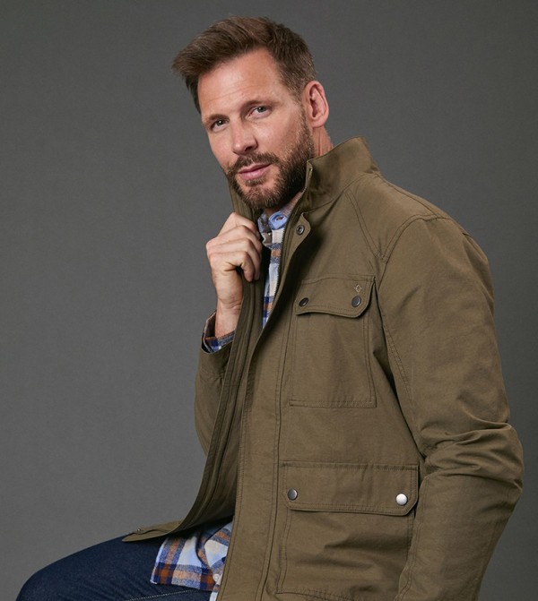 ماين ماين - كاكي جاكيتات كاجوال