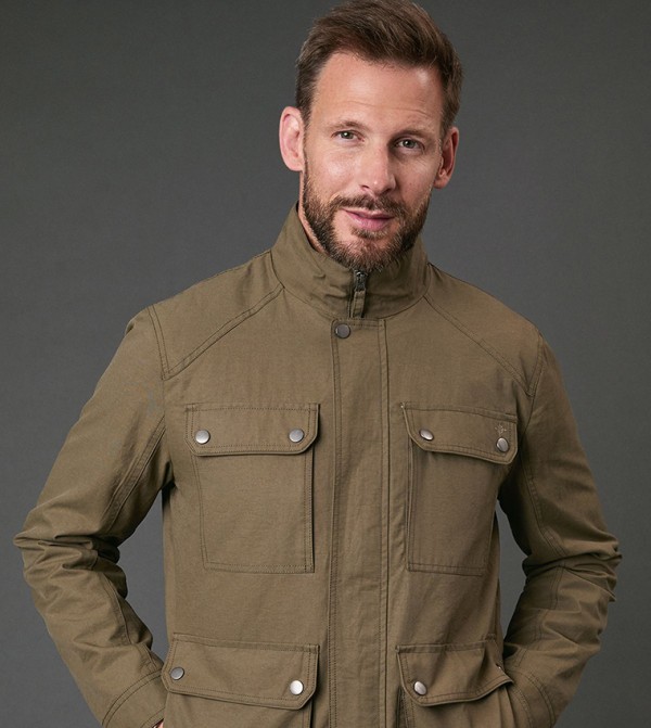 ماين ماين - كاكي جاكيتات كاجوال