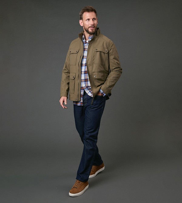 ماين ماين - كاكي جاكيتات كاجوال