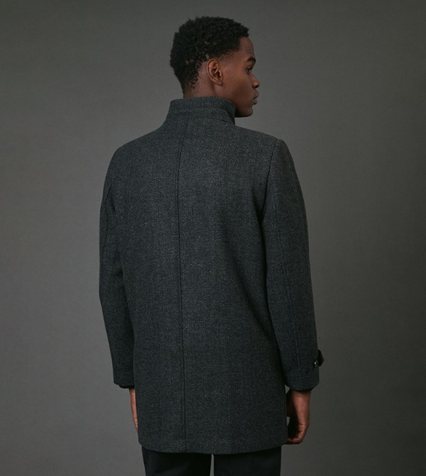 Maine  Overcoats - Charcoal Overcoats