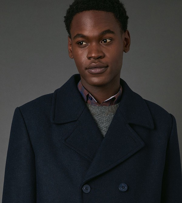 Maine  Overcoats - Navy Overcoats