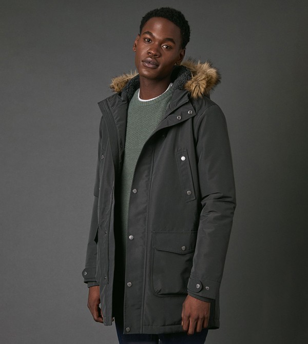 Maine  Overcoats - Grey Overcoats