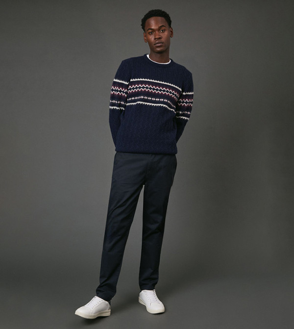 Maine  - NAVY BLUE Sweaters