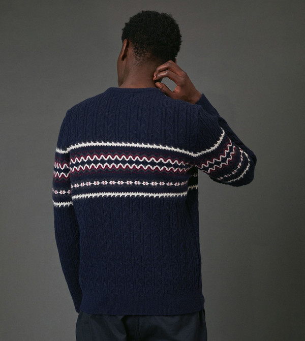 Maine  - NAVY BLUE Sweaters