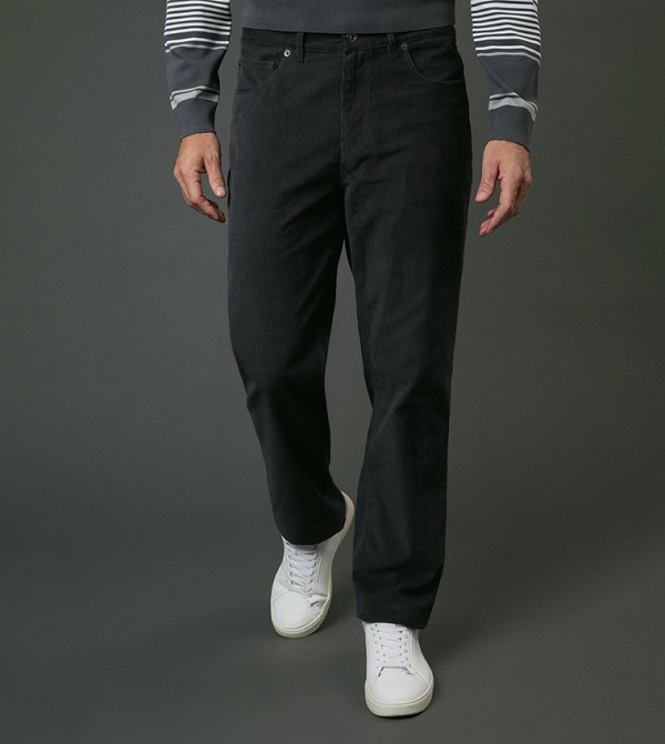 Maine Clothing - Dark Grey Casual Pants