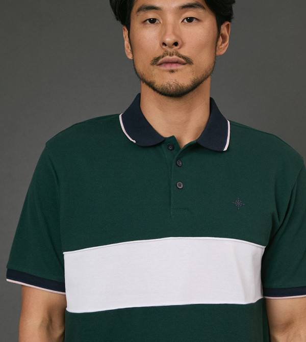 Maine  - Green Polo T-shirts