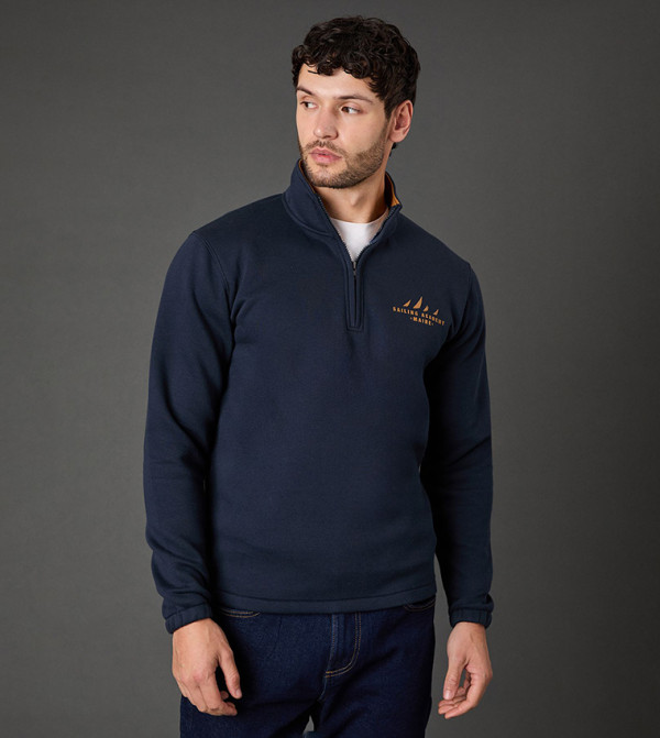 Maine  - Navy Sweaters