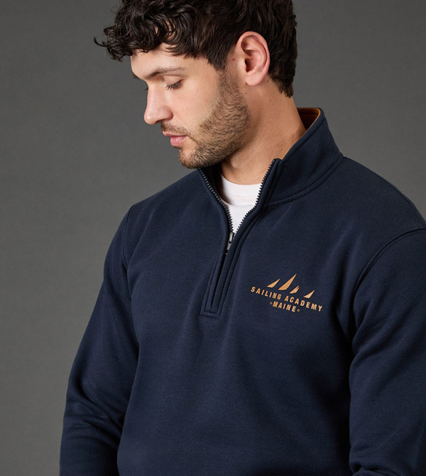 Maine  - Navy Sweaters