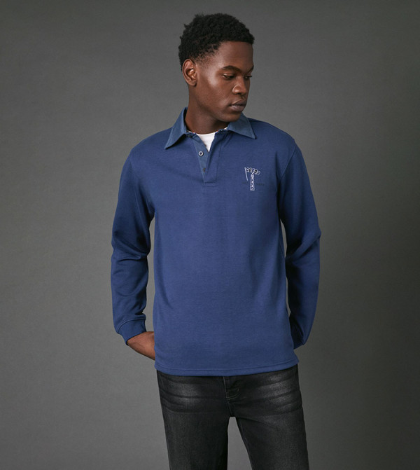 ماين ماين - كحلي قمصان بولو