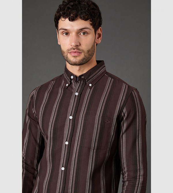 Maine Maine - Brown Long Sleeves