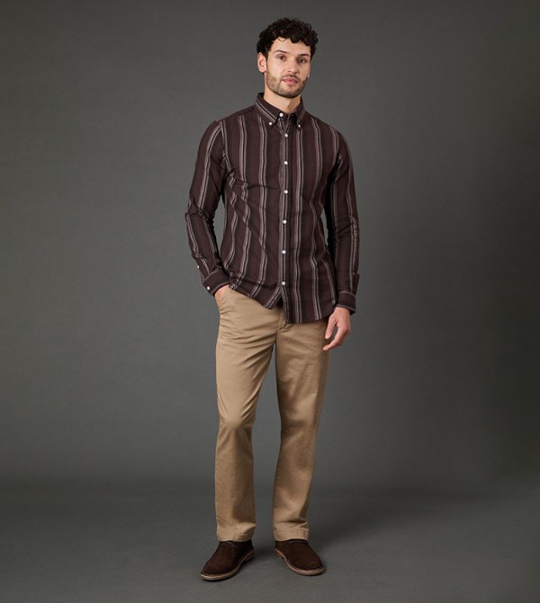 Maine Maine - Brown Long Sleeves