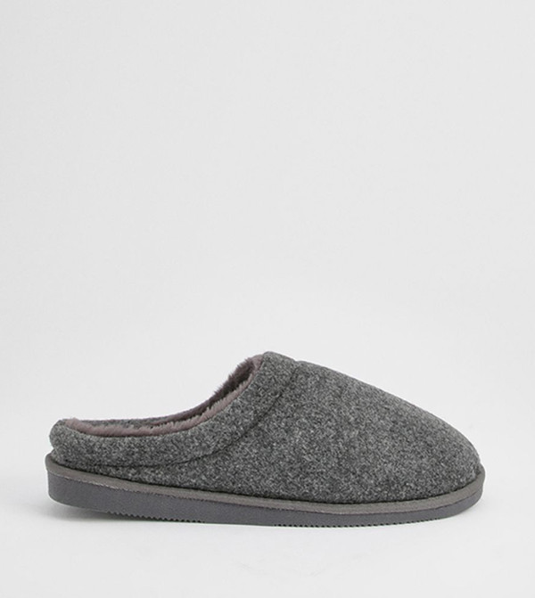 Maine  - Charcoal Casual Slip-ons