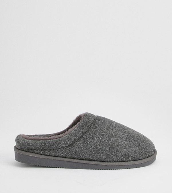 Maine  - Charcoal Casual Slip-ons