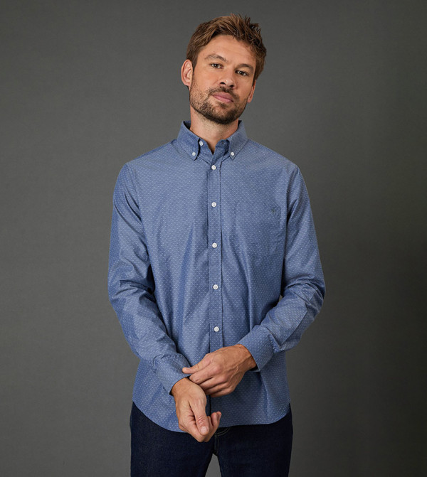 Maine  - Blue Long Sleeves