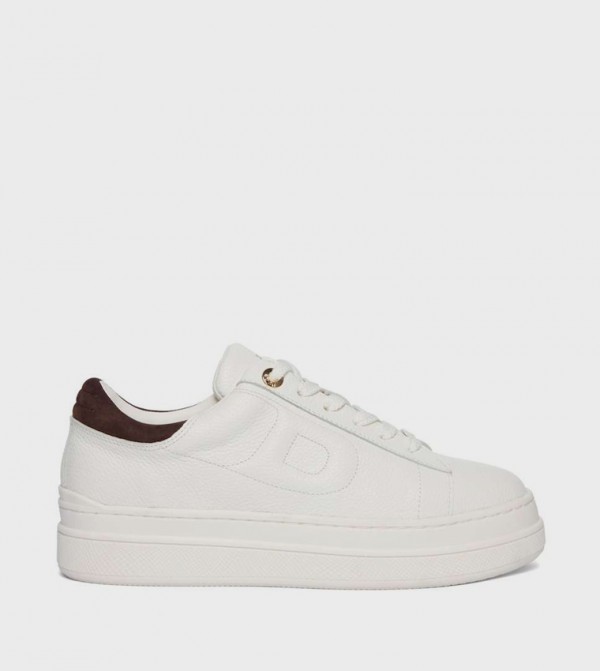 Dune London Dune London - White Low Top