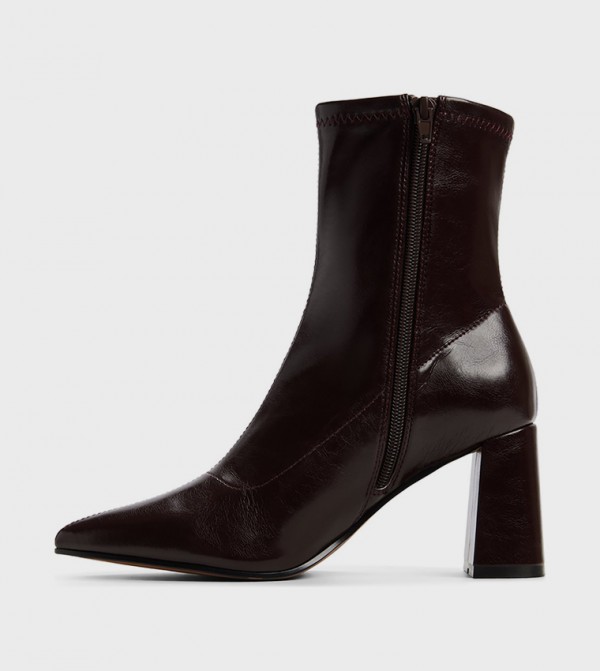 كول ات سبرنج  أبوات - بني  Ankle length Boots