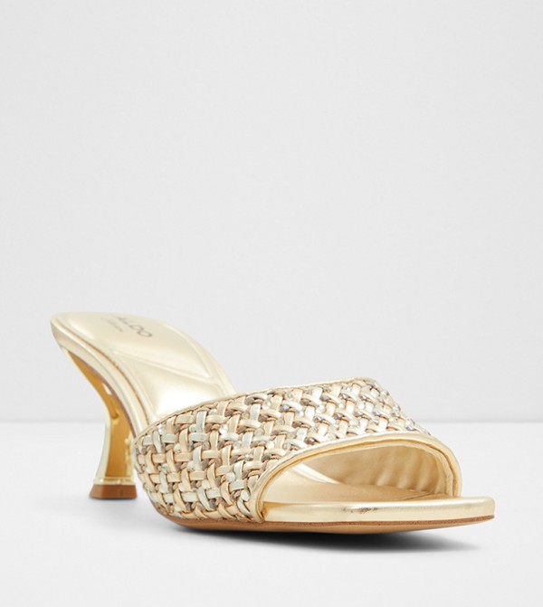 Aldo  - Gold Heeled Sandals