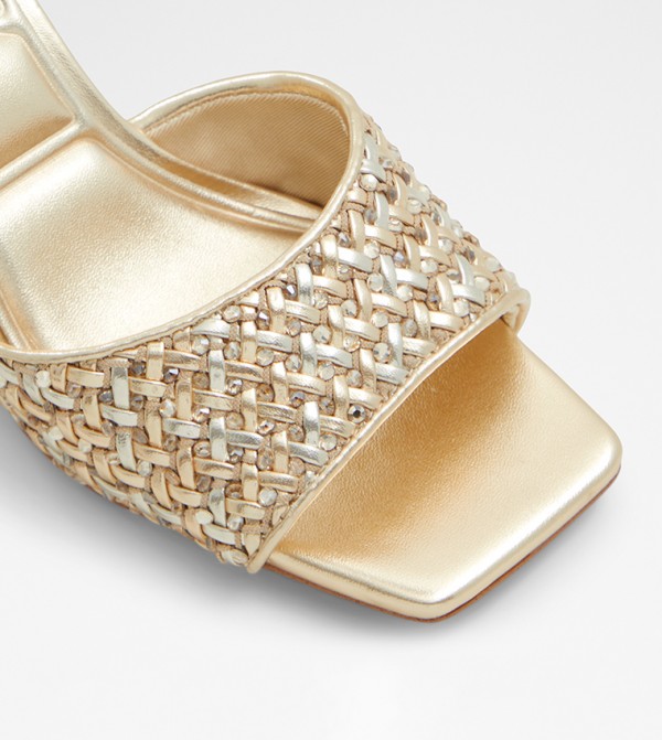Aldo  - Gold Heeled Sandals