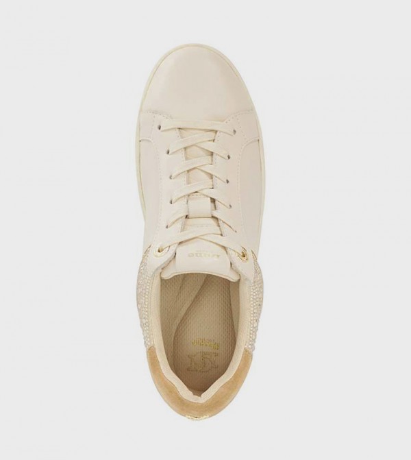 Dune London  Sneakers - Beige Low Top