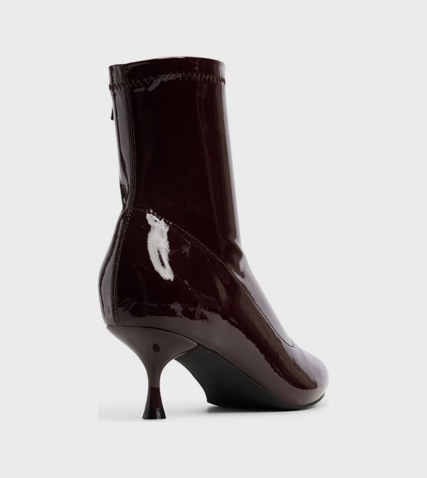 Call it Spring Call It Spring - Burgundy Ankle length Boots