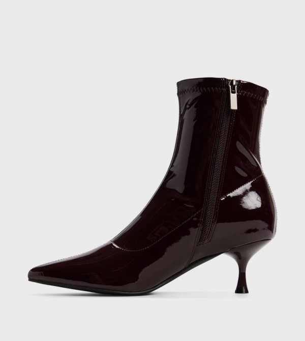 Call it Spring Call It Spring - Burgundy Ankle length Boots