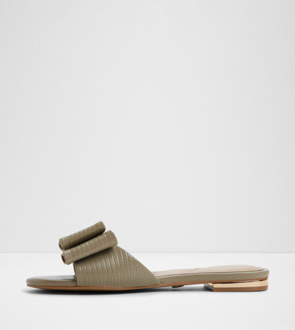 ألدو  الصنادل المسطحة - أخضر Flat Sandals