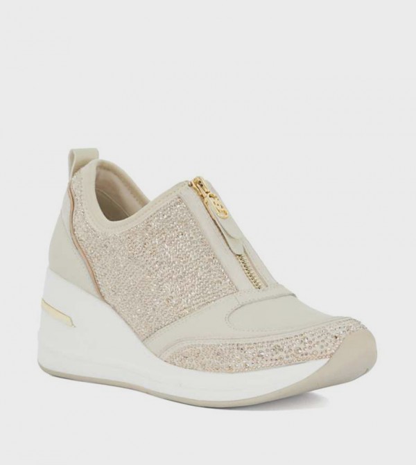 ديون لندن  Slip-Ons - كريمي  سهل الارتداء