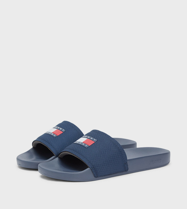 Tommy Jeans  - Blue Slides