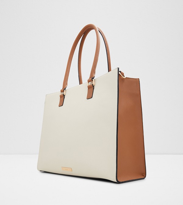 Aldo  aldo-luxe-tote - Beige Tote Bags