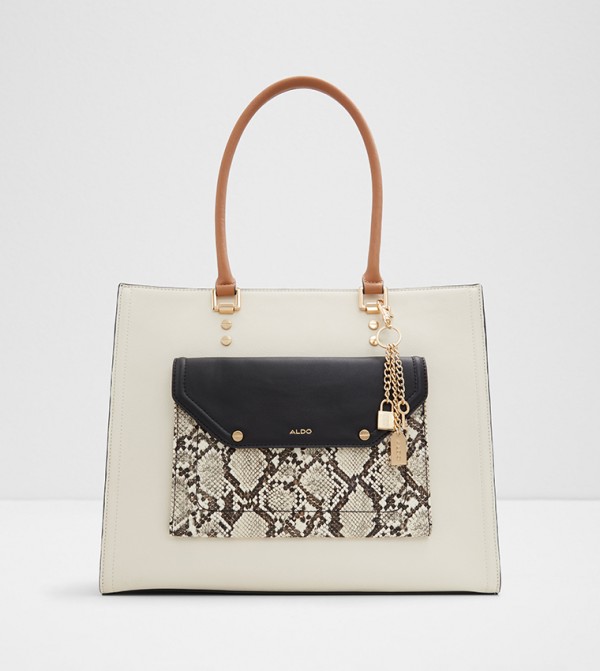 Aldo  aldo-luxe-tote - Beige Tote Bags