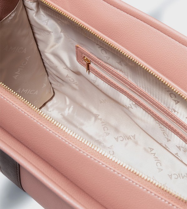 Amica  - Pink Tote Bags