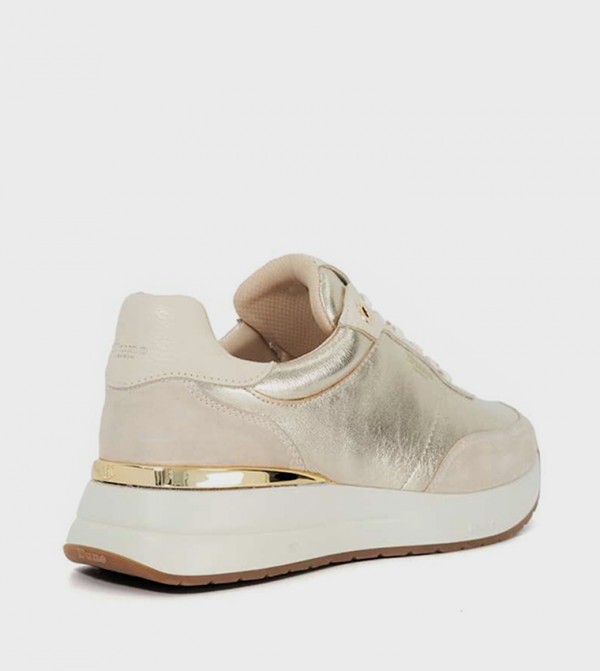 Dune London  - Gold Low Top