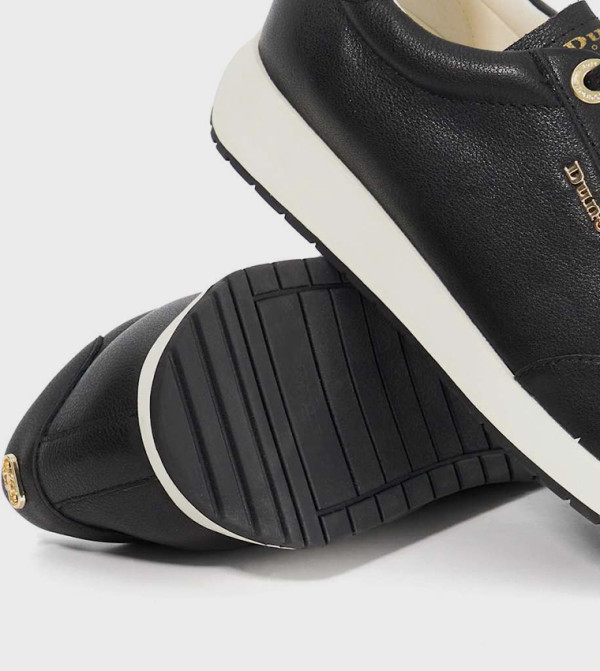 Dune London  Sneakers - Black Low Top