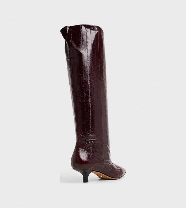Aldo Aldo - Burgundy Knee length Boots