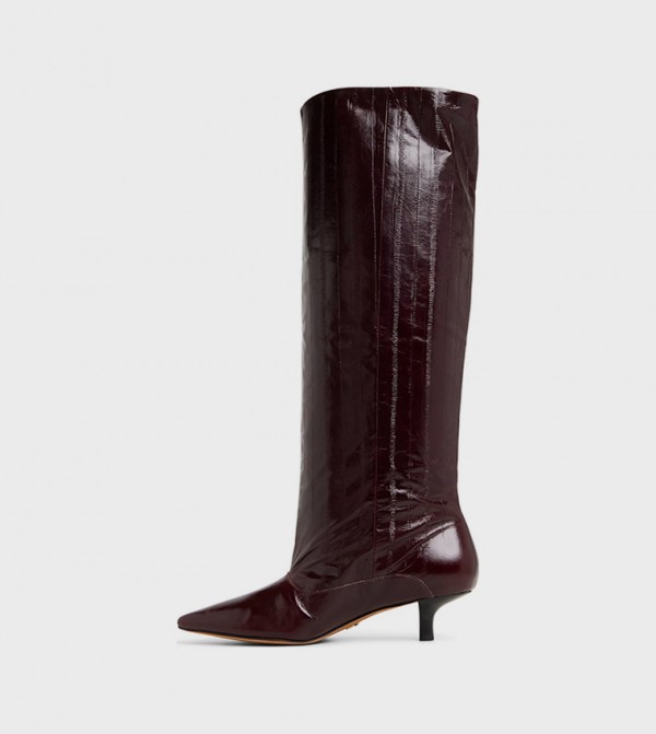 Aldo Aldo - Burgundy Knee length Boots