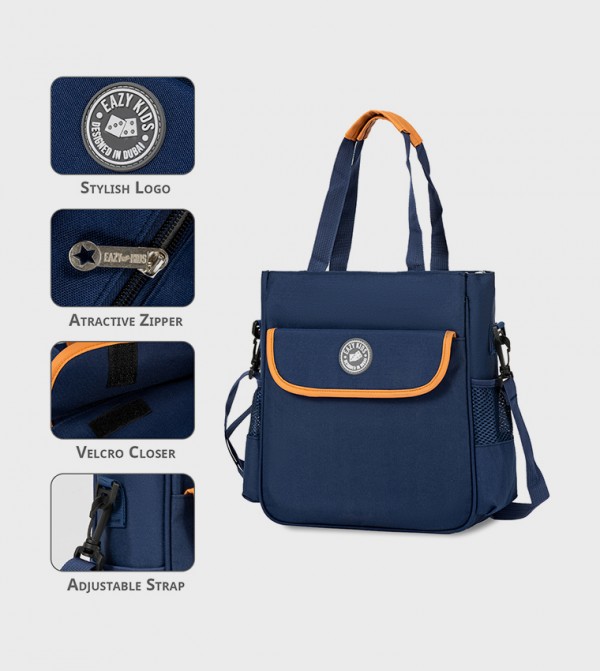 Eazy Kids Eazy Kids - Blue Lunch Bags