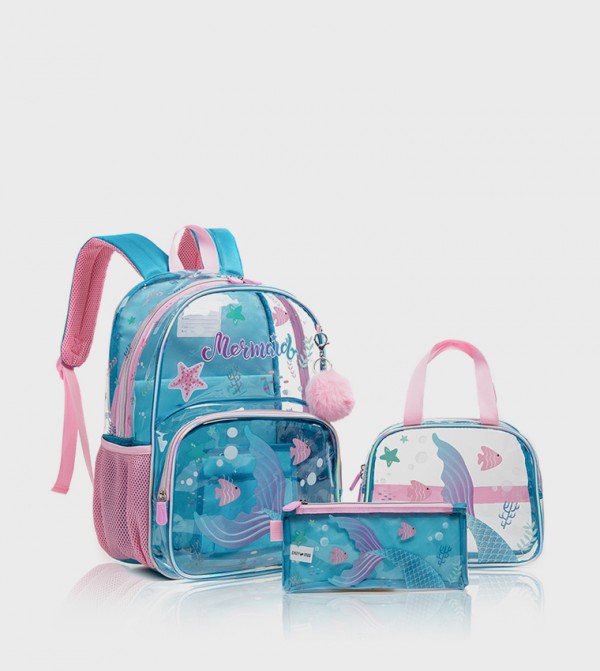 Eazy Kids Kids - Blue Backpack Set
