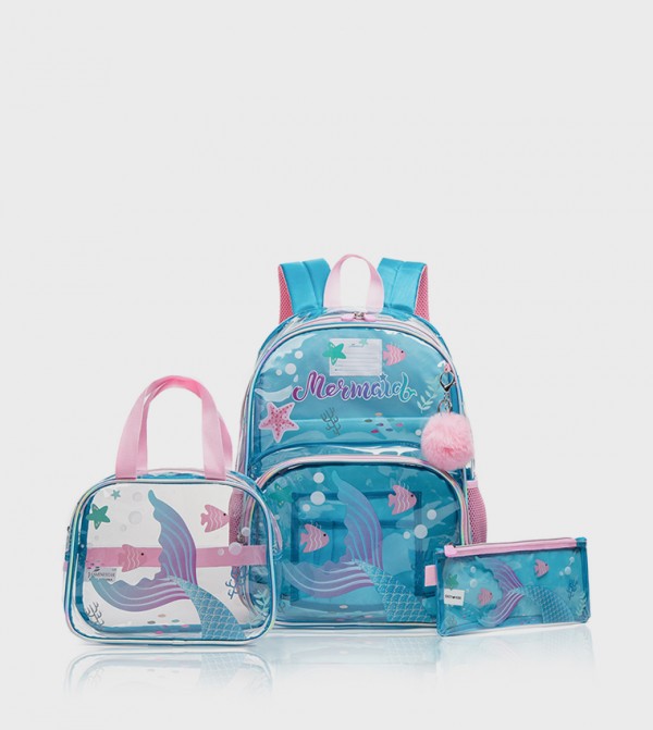 Eazy Kids Kids - Blue Backpack Set