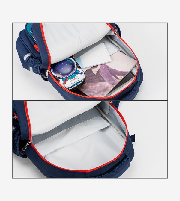 Eazy Kids Back to School - Blue Backpacks