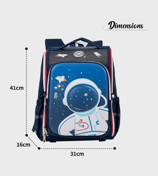 Eazy Kids Back to School - Blue Backpacks