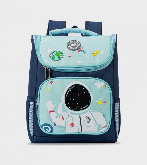 Eazy Kids Back to School - Blue Backpacks