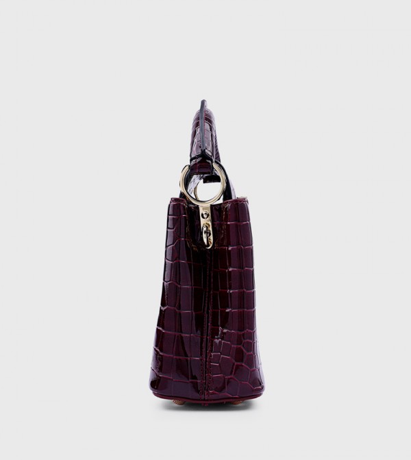 Cuple Cuple - Maroon Handheld Bags