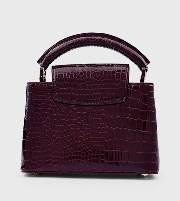 Cuple Cuple - Maroon Handheld Bags