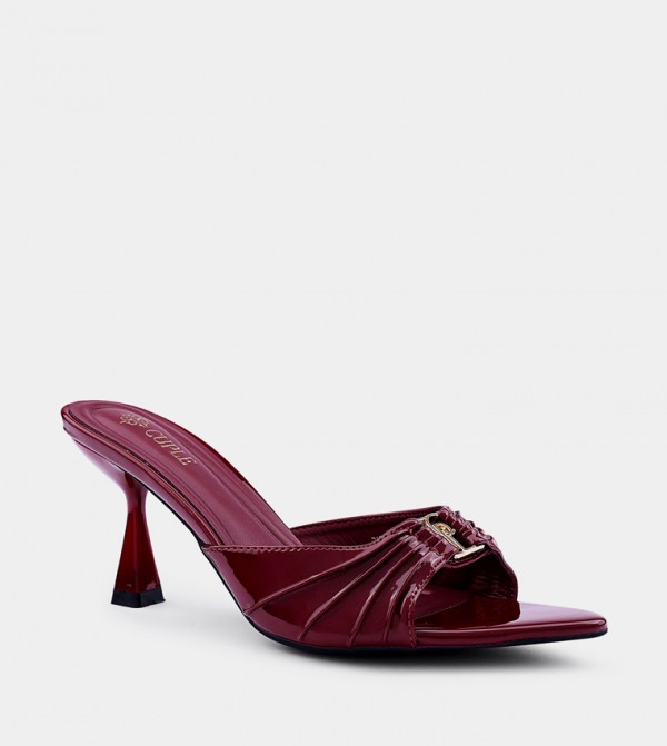 Cuple Cuple - Maroon Heels