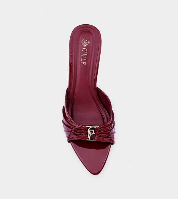 Cuple Cuple - Maroon Heels