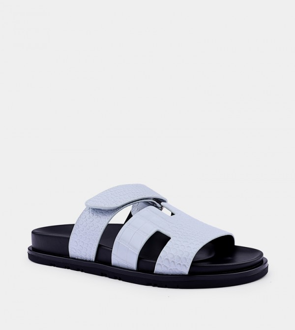 Cuple Cuple - Grey Flat Sandals