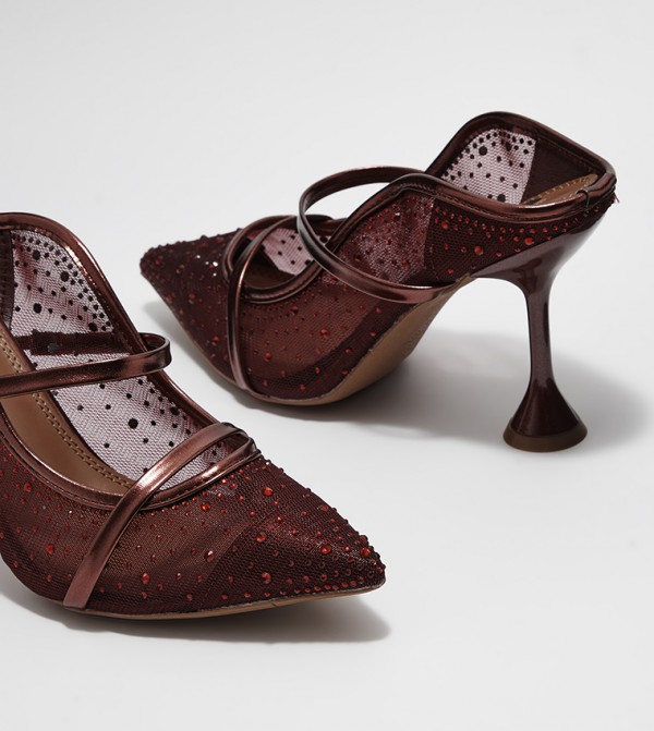 Cuple Cuple - Maroon Pumps